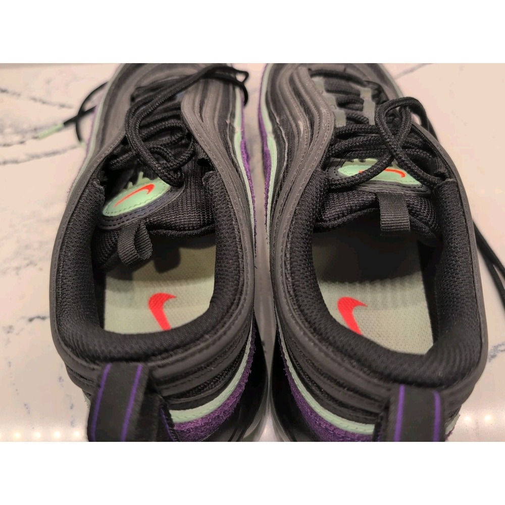 Nike Air Max 97 Halloween Slime Purple Men's Shoes Sneakers Size 9 - Picture 6 of 9